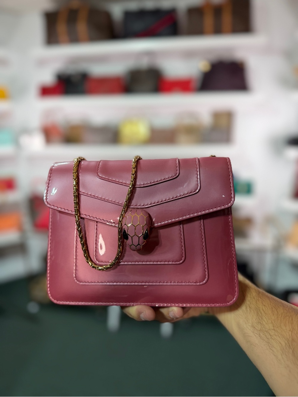 2x bag Valentino & Bulgari